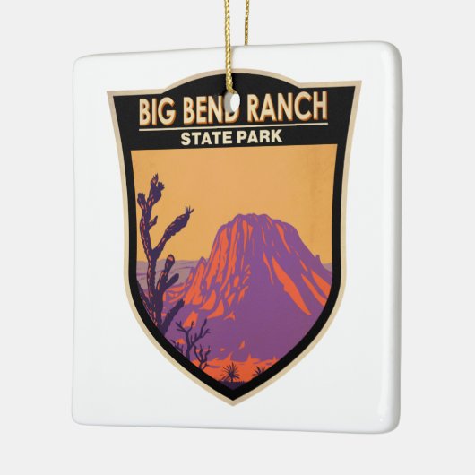Big Bend Ranch State Park Texas  Keramisch Ornament (Links)