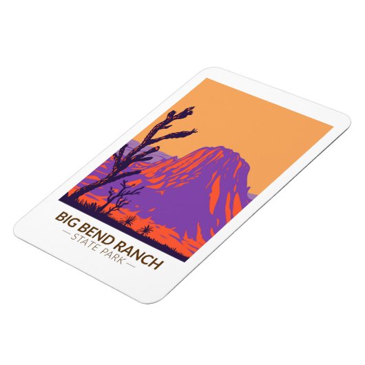 Big Bend Ranch State Park Texas  Magneet (Linkerzijde)