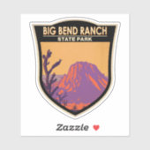 Big Bend Ranch State Park Texas  Sticker (Vel)