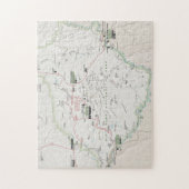 Big Bend (Texas)-kaartenpuzzel Legpuzzel (Verticaal)