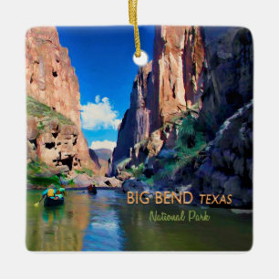 Big Bend Texas National Park Mariscal Canyon Keramisch Ornament