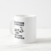 Big Biceps Importateur Funny Mug (Devant gauche)