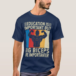 Big Biceps is een belangrijke schimmelwerende gym T-shirt