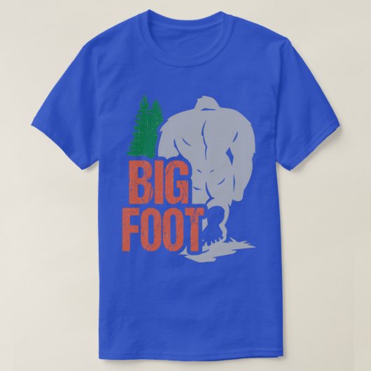 Big Bigfoot Sasquatch Yeti T-shirt (Design voorkant)