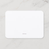 Big Bird Baby Book Request Insert Plaatskaartje (Achterkant)