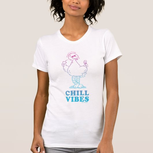 Big Bird | Chill Vibes T-shirt (Voorkant)