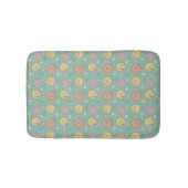 Big Bird | Good Vibes Floral Pattern Badmat (Voorkant)