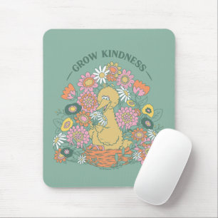 Big Bird Grafisch grow Kindness Floral Muismat