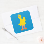 Big Bird Graphic Vierkante Sticker (Envelop)