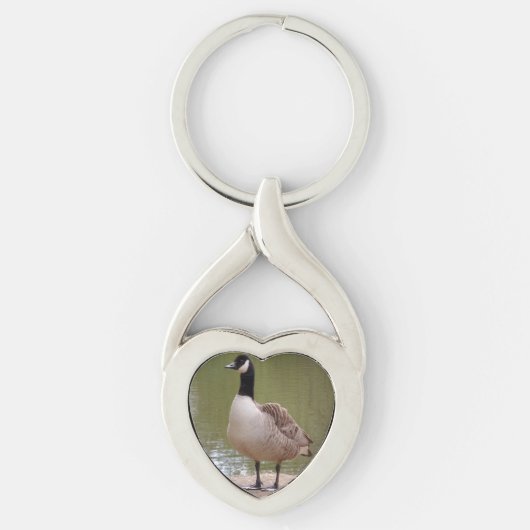 Big Bird Heart Keychain (Voorkant)