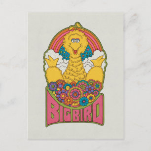 Big Bird Psychedelic Briefkaart