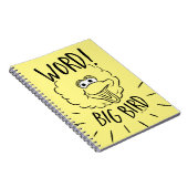 Big Bird Schaats Logo - Word! Big Bird Notitieboek (Rechterzijde)