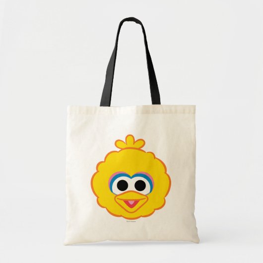 Big Bird Smiling Face Tote Bag (Voorkant)