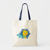 Big Bird Snowflake Tote Bag (Voorkant)