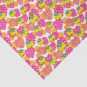 Big Bird | Tropisch patroon Tissuepapier (Detail)