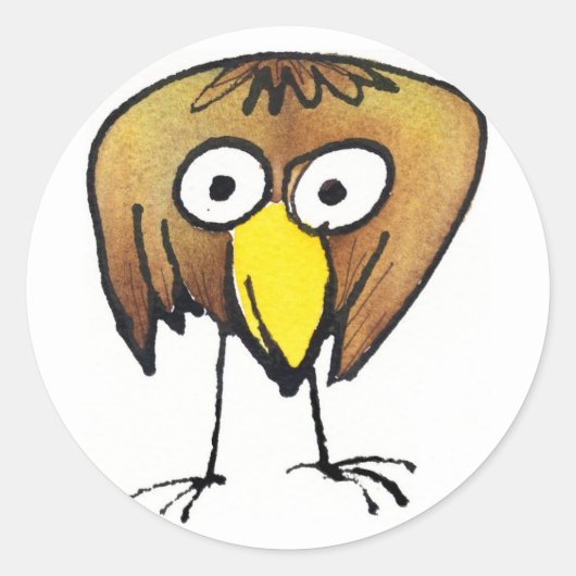 Big Birdie Sticker (Voorkant)