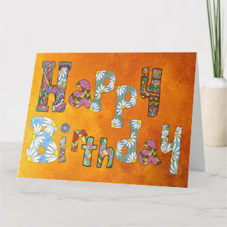 Big Birthday Kaart