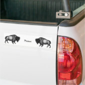 Big Bison Buffalo Thunder_Cove Bumpersticker (Op Truck)