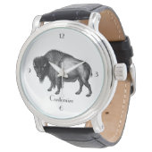 Big Bison Buffalo Thunder_Cove  Horloge (Gekanteld)