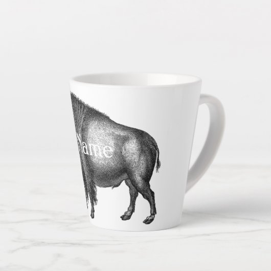Big Bison Buffalo Thunder_Cove Latte Mok (Rechterhoek)