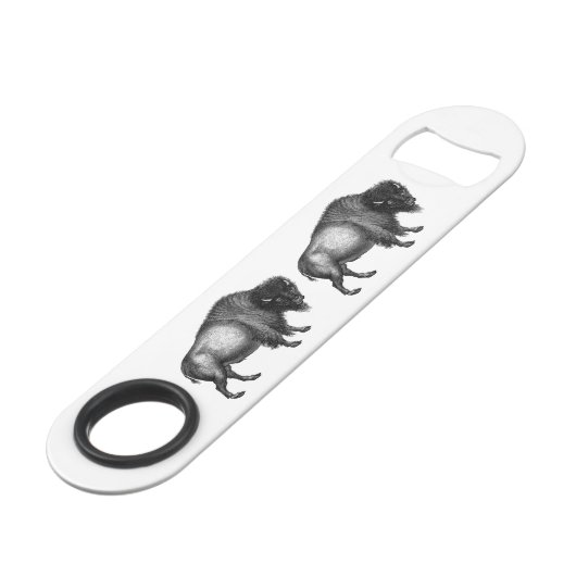 Big Bison Buffalo Thunder_Cove Speed Flessenopener (Achterkant Gekanteld)