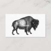 Big Bison Buffalo Thunder_Cove Visitekaartje (Achterkant)