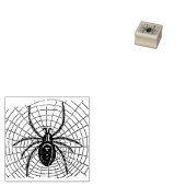 Big Black Spider Rubber Stamp Rubberstempel (Gestempeld)