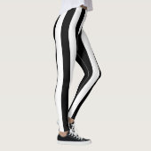 Big Black White - Leggings met verticale strepen (Rechts)
