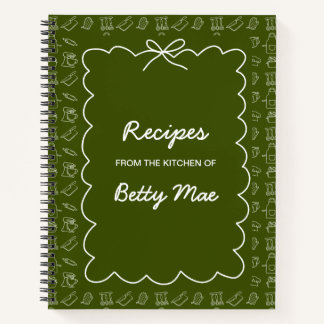 Big Blank Cookbook Write Your Own Favorite Recipe Notitieboek
