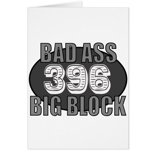 big block bad 396 (Voorkant)