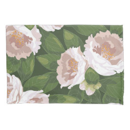 Big Bloom Camellia Charm Kussensloop