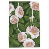 Big Bloom Camellia Charm Medium Cadeauzakje (Achterkant)