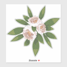 Big Bloom Camellia Charm Sticker