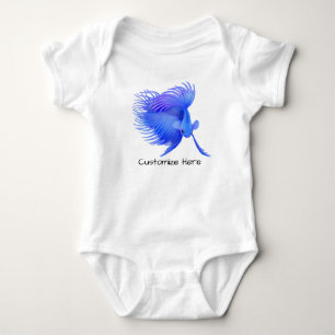 Big Blue Betta Fish één PC Romper