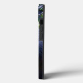 Big Blue Cassowary Bird, iPhone 13 Coque (Verso / Gauche)
