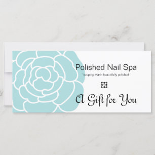 Big Blue Flower Cadeaubon 2