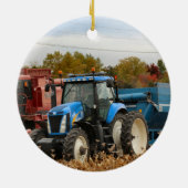 Big Blue Keramisch Ornament (Achterkant)