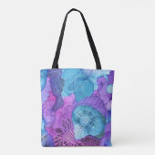 Big Blue/Lavender Tas (Achterkant)