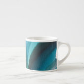 Big Blue Leaf I Espresso Kop (Rechts)
