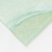 Big Blue Leaf I Fleece Deken (Hoek)