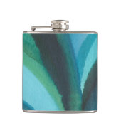 Big Blue Leaf I Heupfles (Voorkant)