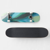 Big Blue Leaf I Skateboard (Horizontaal)