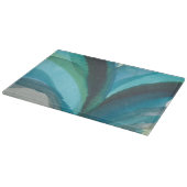 Big Blue Leaf I Snijplank (Hoek)