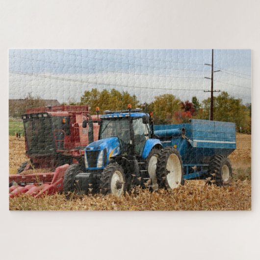 Big Blue Legpuzzel (Horizontaal)
