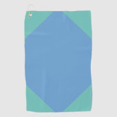 Big Blue Octagon Golf Towel Golfhanddoek (Voorkant)
