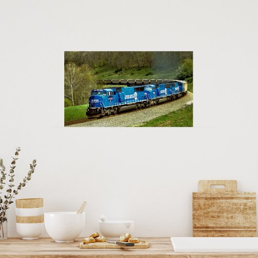 Big Blue Poster (Keuken)