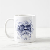 Big Blue Sasquatch Koffiemok (Links)