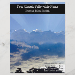Big Blue Sky Church Business Briefhoofd