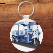 Big Blue Tuk Tuk Sleutelhanger (Voorkant)