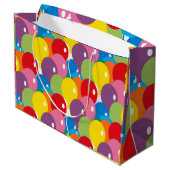 Big Bold Balloons Basic Colours Groot Cadeauzakje (Achterkant Gekanteld)